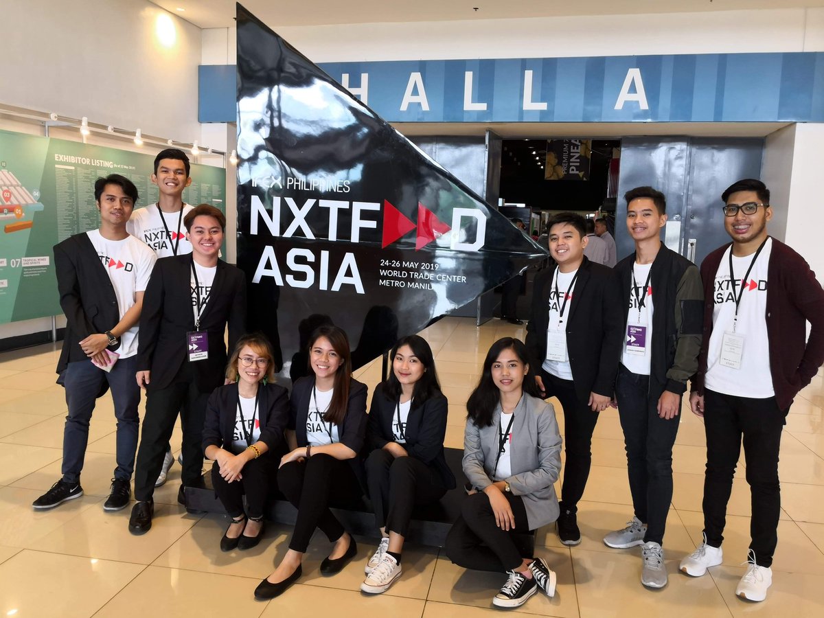 Jaeresurreccion's tweet photo. Team MIS 🙆🏻‍♂️ #IFEX2019 https://t.co/GZvqO0zesX