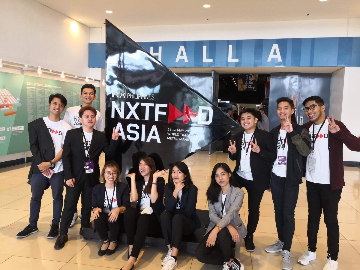 Jaeresurreccion's tweet photo. Team MIS 🙆🏻‍♂️ #IFEX2019 https://t.co/GZvqO0zesX