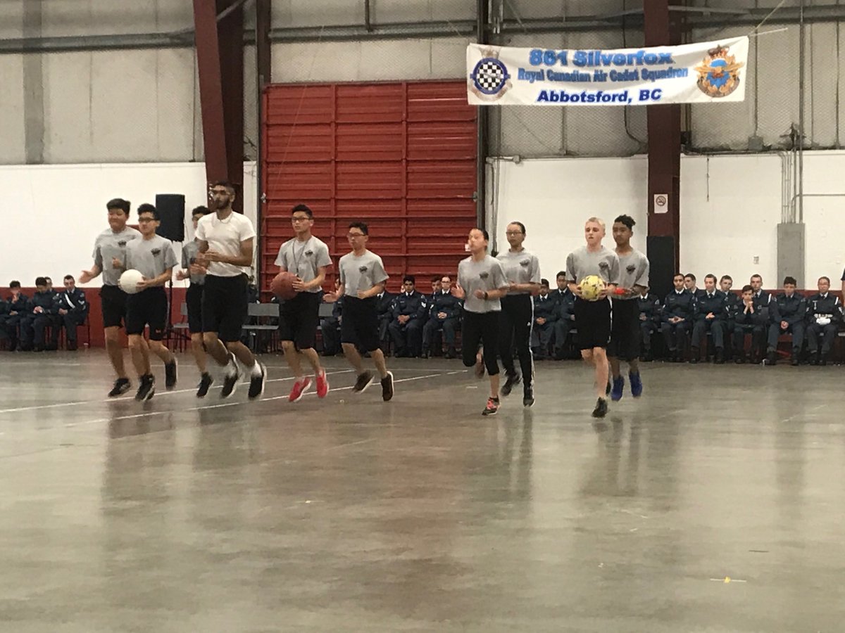 pat_dejong's tweet photo. Had the pleasure of attending the annual Ceremonial Review of the 861 Silverfox Air Cadets today. What an impressive group of young people....leaders of the Future. Proud to work for the bank of the Canadian Defence. ⁦@JasBrar_⁩ https://t.co/QFGLbtBTXN
