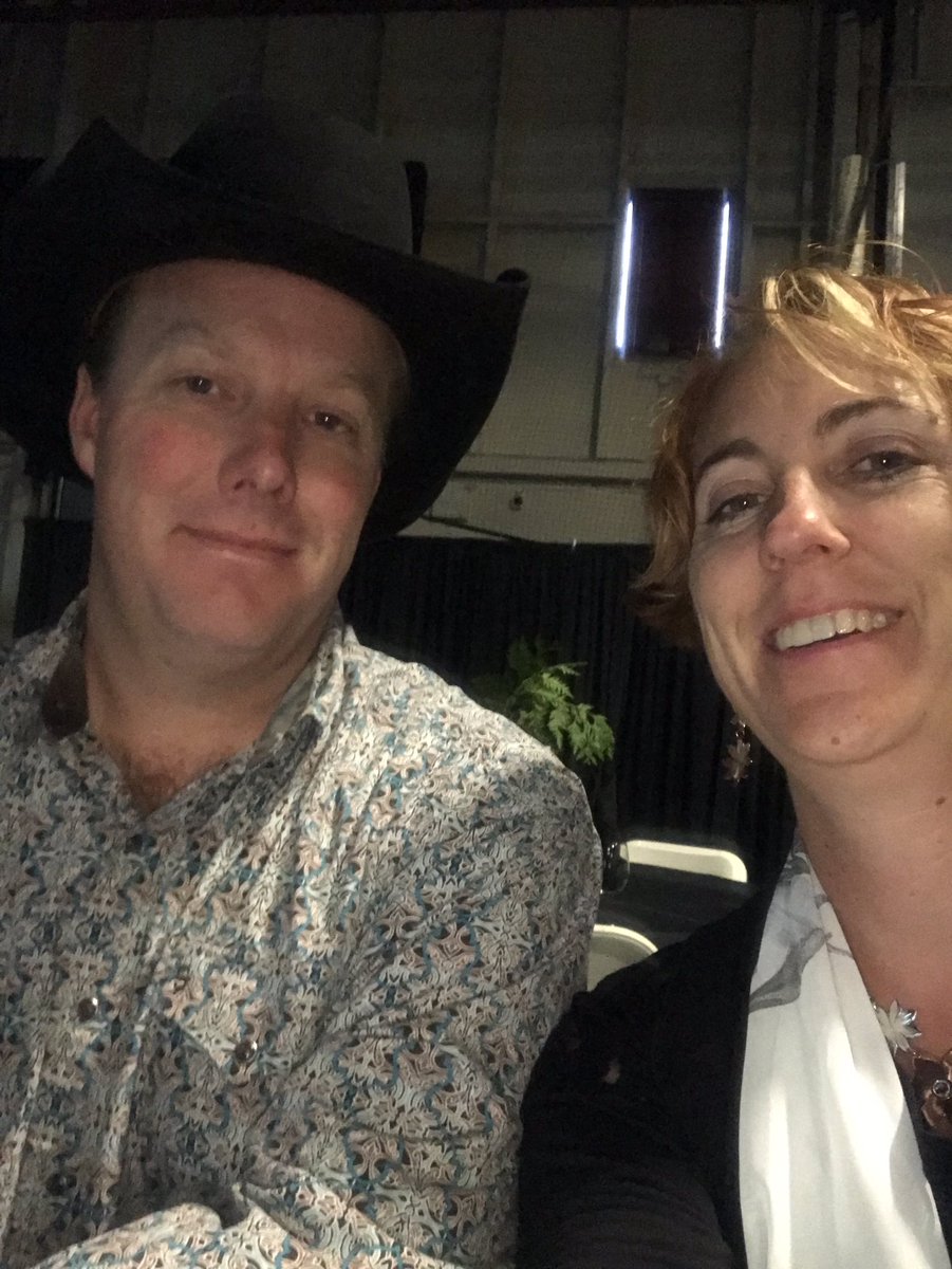 Hanging out at BC Cattleman’s Association AGM repping TD Ag Services in Williams Lake tonight - get to combine day job and the ranch! #td #bccaagm19