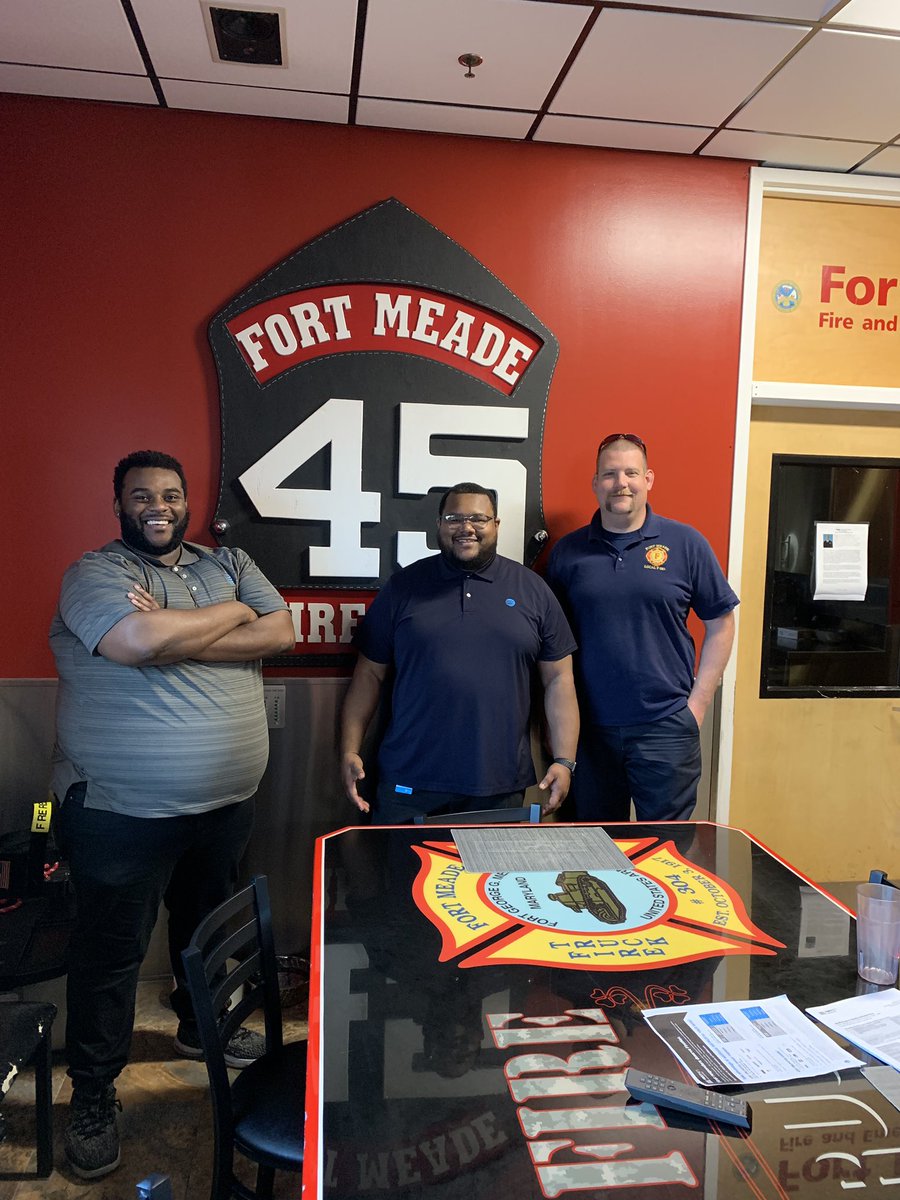 <a href="/ATTCliff/">Clifford Kidwell</a> <a href="/RobertGreene__/">Rob</a>  and I all had a chance to show how much #M0Dlovesthemilitary by visiting our military leasing center and our Federal Firefighters at #Station45 #EastUnleashed #MilitaryAppreciationWeekend  @SarahM_DeGuzman  <a href="/MrsJaronfelder/">Jaron Felder</a> <a href="/404girl/">Betsy Francis</a>