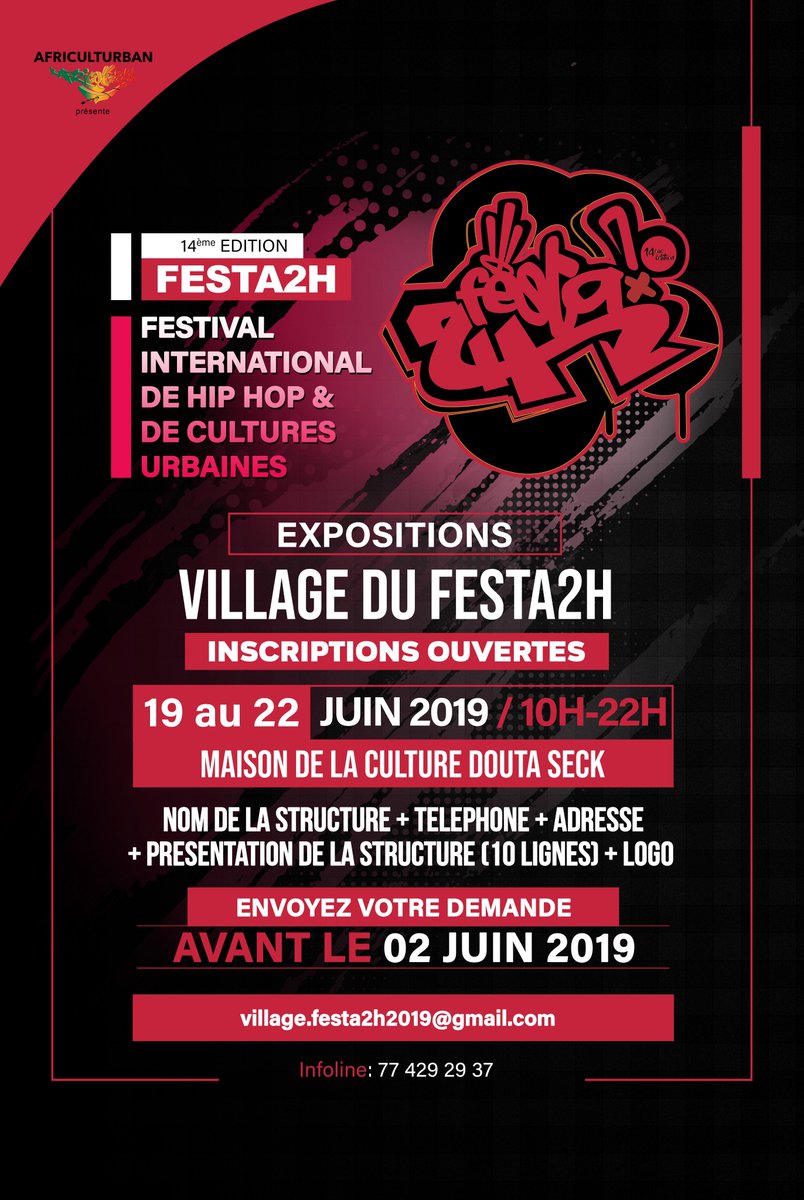 festa2h's tweet photo. Festa2H 19-22 juin 2019
Inscriptions pour le village du festival 
Vous avez jusqu'au 02 juin 2019 https://t.co/uRWx4wCA9V