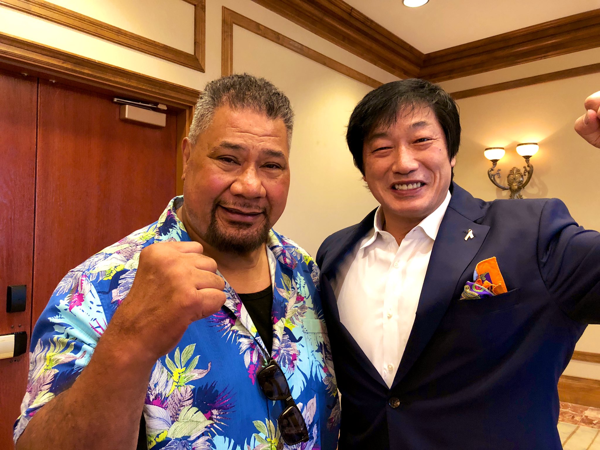 小橋建太 Kenta Kobashi 全日本プロレスの先輩キング ハク プリンス トンガ さん 新日本プロレスに出場しているタマ トンガ選手のお父さんだ 610fd6 T Co Iievagwlyy Twitter