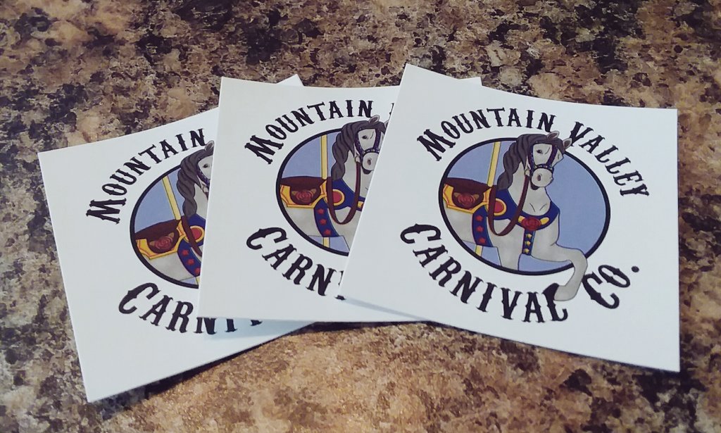 MVCarnival's tweet photo. Stay tuned to find out how you can get one of these nifty stickers! #SaturdayThoughts https://t.co/ntTTYxS0DF