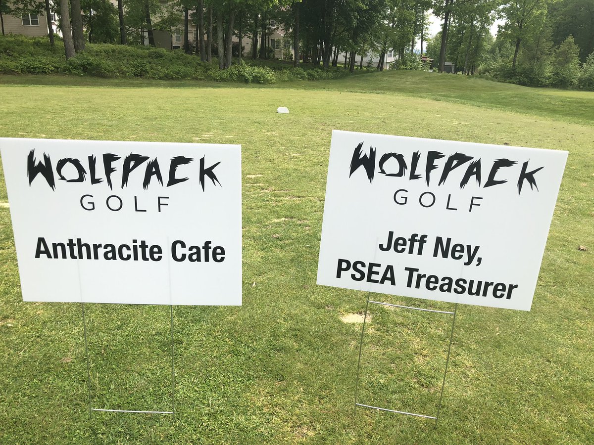 area_golf's tweet photo. Thanks to our sponsors we had a wonderful event. We couldn’t do it without you. Thank you for supporting the Wolfpack golf team and it’s student athletes! https://t.co/Wir8CPVga7