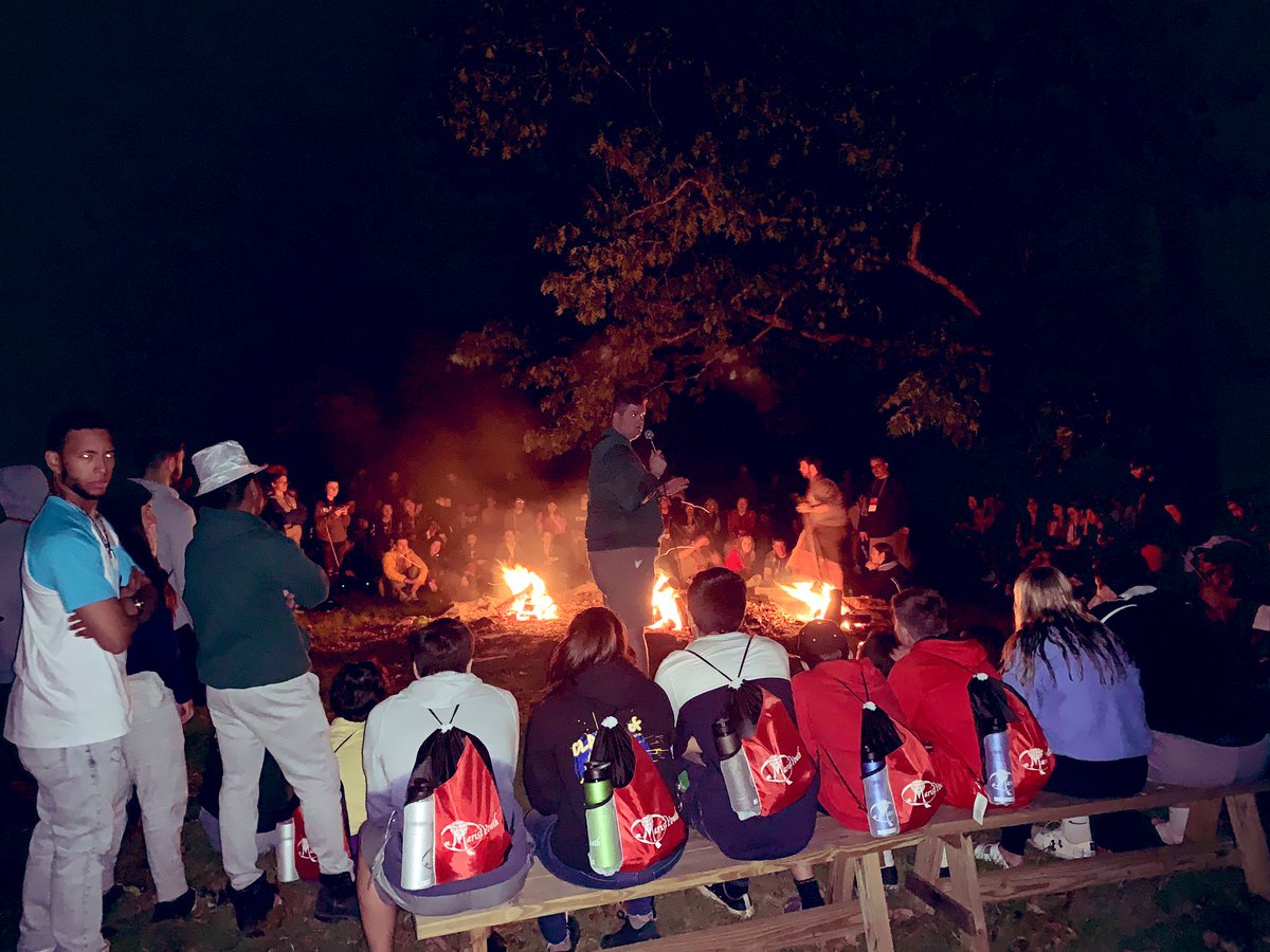 MaristYouthUSA's tweet photo. Our last Saturday activity is a camp fire! Scary stories & s’mores, can’t get better than that. #MYMC19 https://t.co/nGtToHEPXj