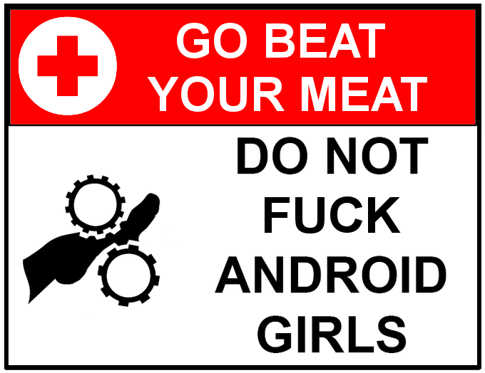 A helpful safety warning from YoRHa