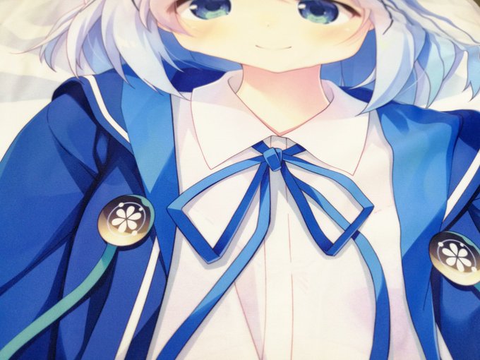 チノちゃんの色校。オモテ面、じつはブラが透けて見えてます
透けブラは浪漫 