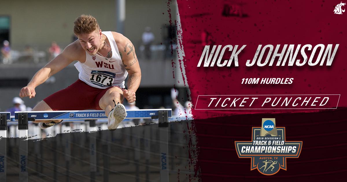 Washington State XC/TF on Twitter "🎟️🥊 Nick Johnson advances to the