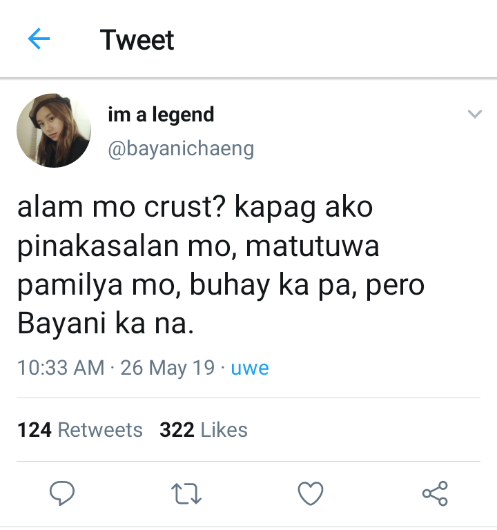 chaeberriesmina's tweet photo. michaeng tagalog au crack BASTA HALO HALO

Kung saan si Mina ay isang straight at sikat na high school student mapa-social media pa yan o eskwelahan, Si Chaeyoung naman ay bi high school student na once in a blue moon lang kung pumasok, at laging nagrreply sa mga tweets ni Mina. https://t.co/wUDYjP0TzA