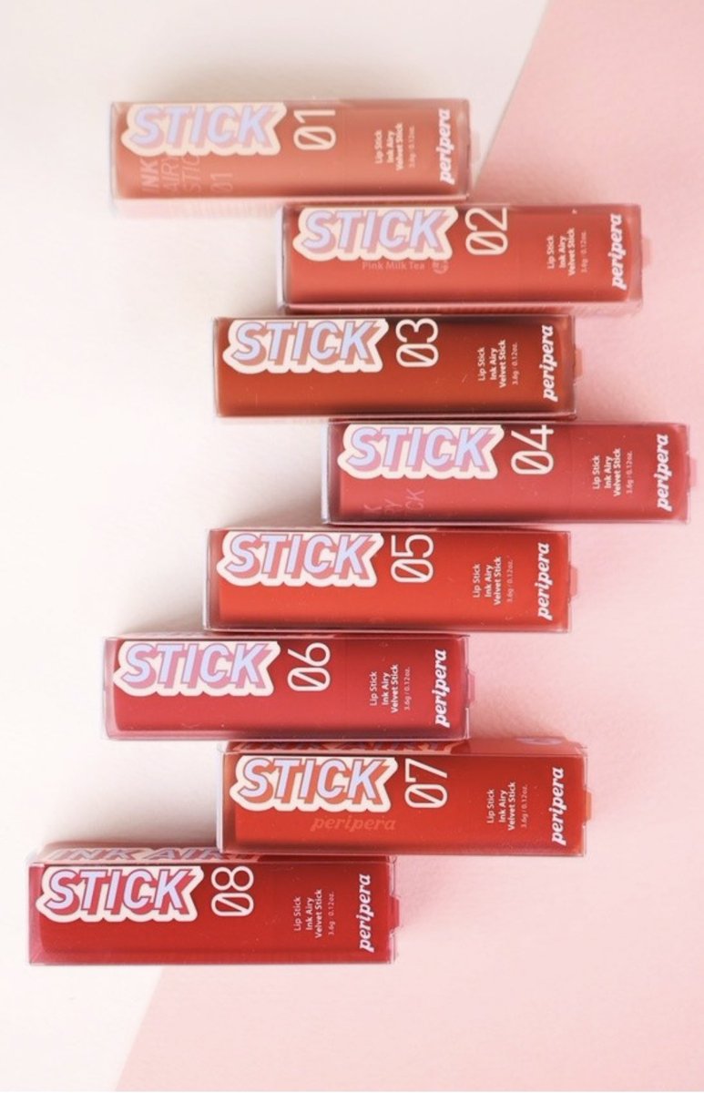 lightly_store's tweet photo. Peripera Ink Airy Velvet Stick🍡
🌈พร้อมส่ง🌈
☆〜 320 บาท ☆彡
✔️รับประกันของแท้ 💯%
📱Line ID : @lightly_store
📮Facebook: Lightly store
สนใจสอบถามเพิ่มเติมได้ค่ะ 
#peripera #periperainkvelvet #periperaพร้อมส่ง #liptint #periperaairyinkvelvet #periperaairy #periperavelvet https://t.co/CS4tqeNOkB