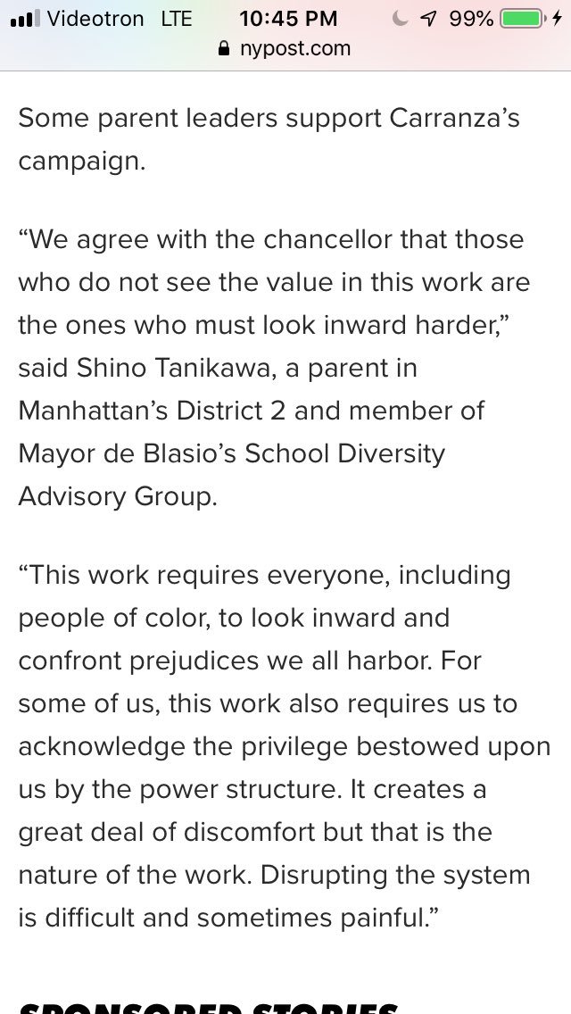 The article quotes one parent who supports the training: she has adopted the new language that will soon be mandatory everywhere that liberals hold institutional power