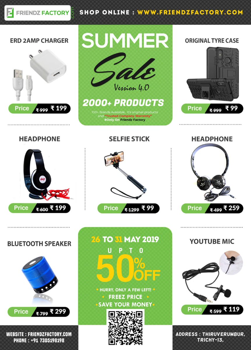 friendzfactory's tweet photo. 🎁The summer sale offer🎉

🎉Version 4.O🎊

🎈Hurry , only a few left😊

Only on https://t.co/LqH6lP0ZGJ

#summersale
#lowprice
#offer
#onlineshop https://t.co/TreyJKU9km