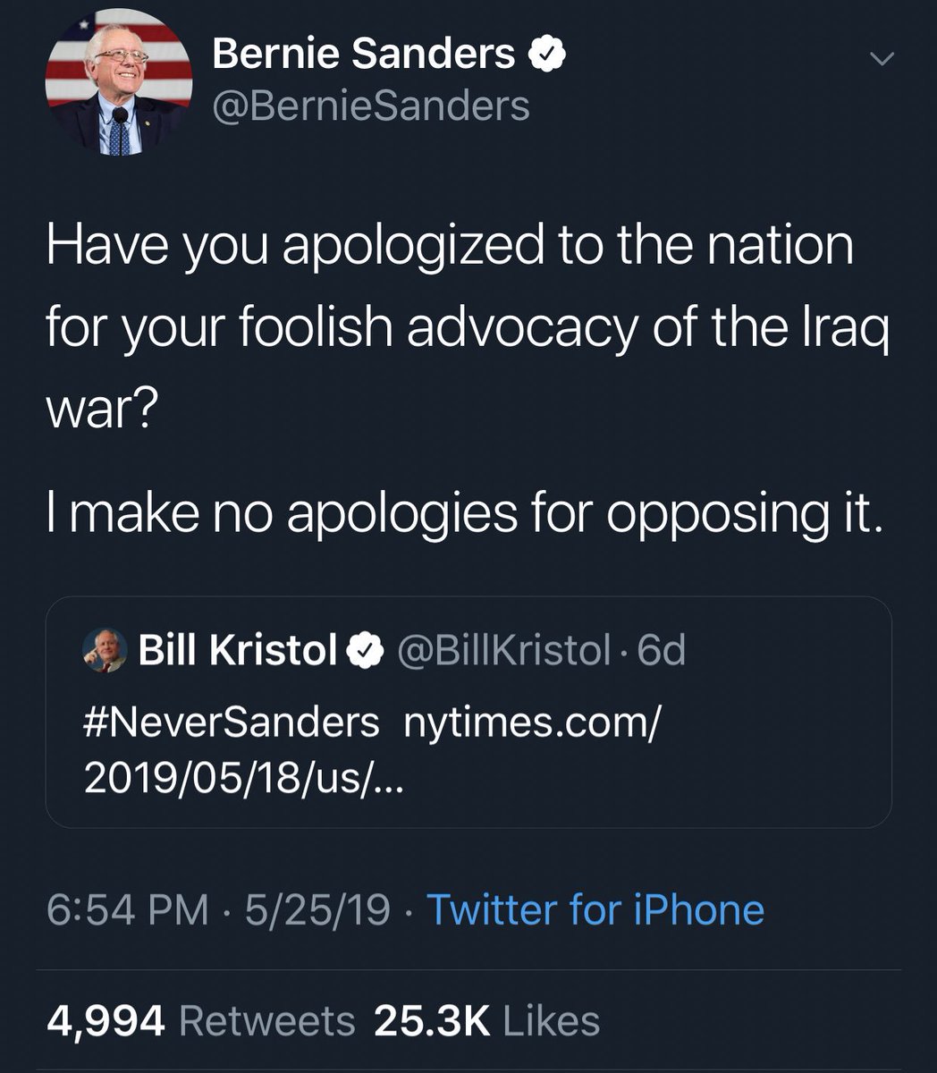 kthalps's tweet photo. Bern 🔥🔥#neverKristol #neverNeoCons https://t.co/Wh4pW67IC8