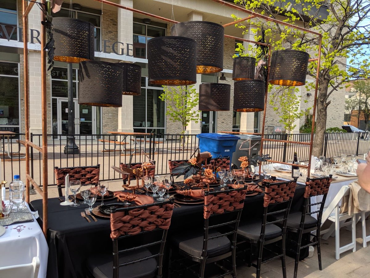 Vivs4PDW's tweet photo. What a very cool experience @storefrontMB1 #TableFor1200More located in my Ward: Exchangr District. TY David Penner &amp; Jeff Palmer for hosting me!! I hope the black/copper pipe table wins 🤞🏼that was my fav!! https://t.co/1eLCFwnpuz