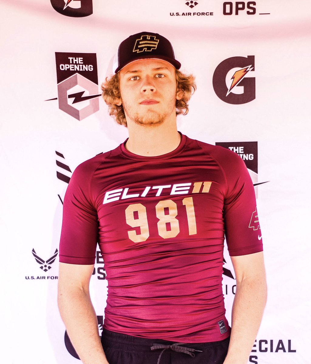 Thanks for the invite to Elite 11 The Open, had a great time competing with the the best QB’s in the country. Looking forward to a few upcoming college visits and excited about the next level.