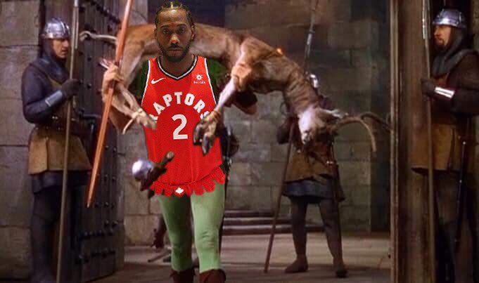 No fear. #RaptorsVsBucks #WeTheNorth #Raptors #Kawhi