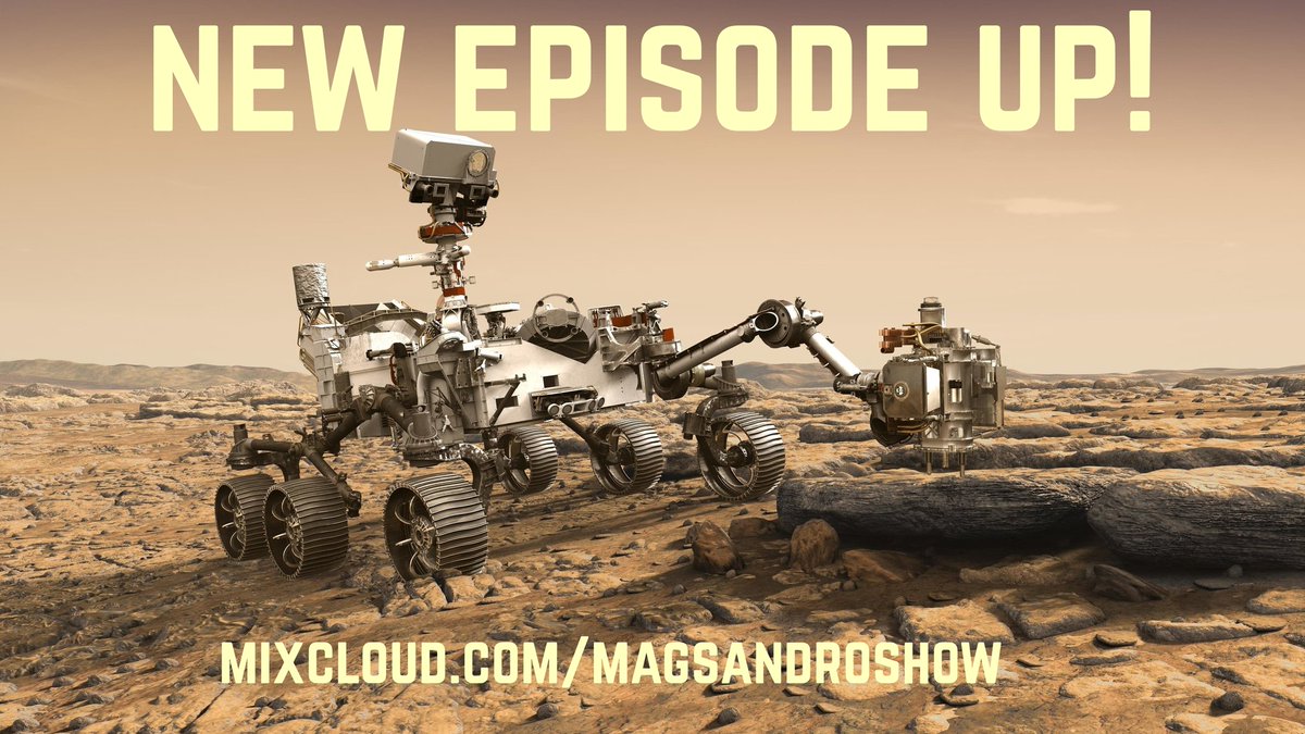 MagsAndRoShow's tweet photo. New ep up on mixcloud. We discuss a bunch of random shiz. Have a listen.
#science #NASA #marsrover #femalepodcast #girlpodcast #podcasters #newepisodes #elonmusk #Space_X https://t.co/b3eM1iXoNr