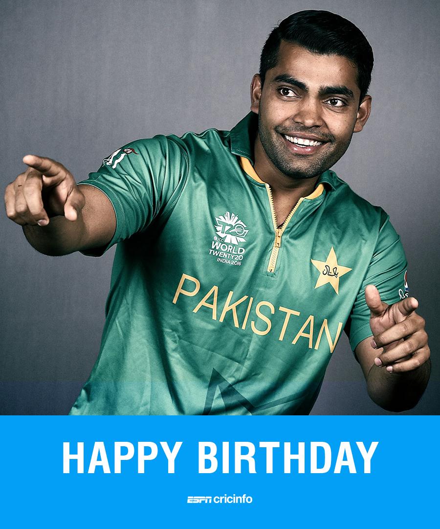  Happy birthday to Umar
Akmal! Will he make another comeback to
the Pakistan side soon?
