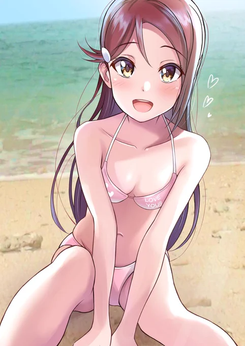#気温が高いので気が早いが水着絵が見たい
ビキニ水着大好き人間なので季節を問わず性癖で描いてます。
控えめお乳とビキニの組み合わせって最強よね! 