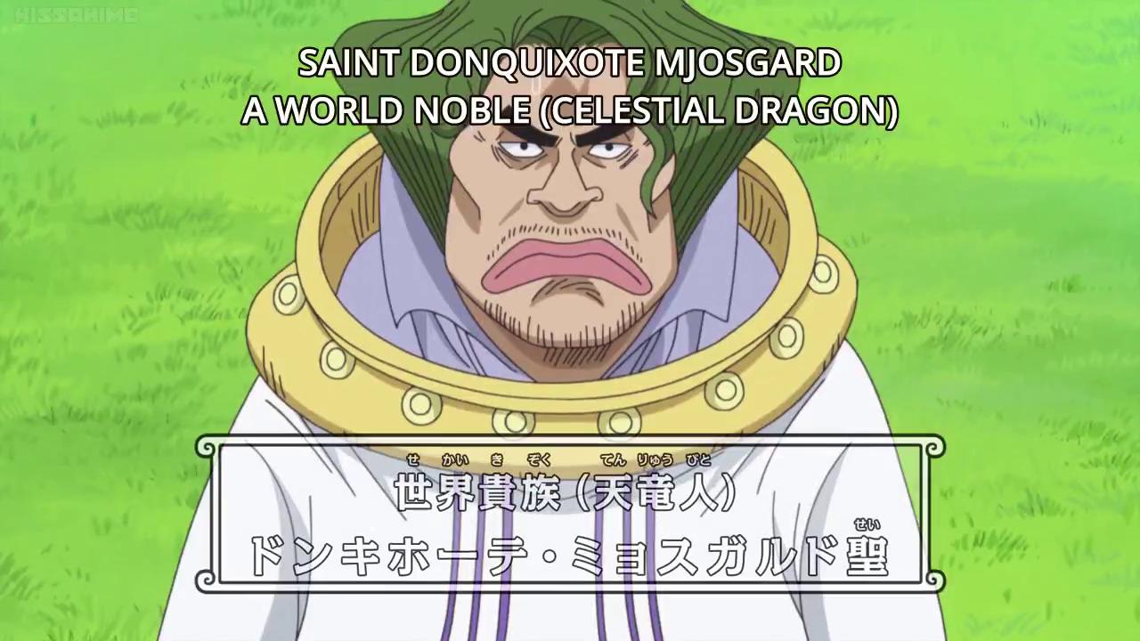 ゾロ十郎 on Twitter: "This is Saint Mjosgard who saved Shirahoshi. He was once  just like Charloss. He was about to be killed on the Fishmen Island but  Queen Otohime saved him. Surprisingly