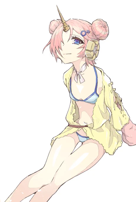 #気温が高いので気が早いが水着絵が見たいFGOフランちゃん(過去絵) 