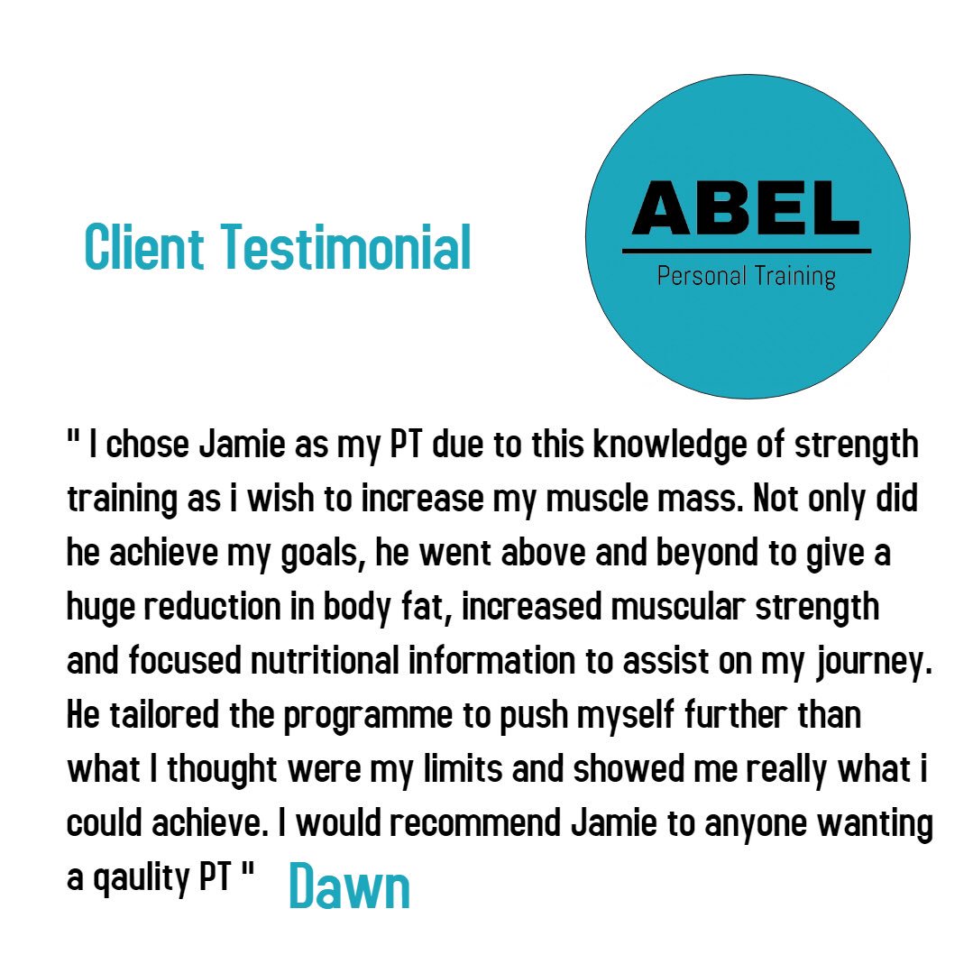 AbelJamie's tweet photo. ⚠️ Client Testimonials ⚠️
-
Yesterday I received a very kind message from one of my PT clients, and this reminded me how important my job can be and the impact you can have on people. Not just on physical appearance but in confidence making people stronger inside and out 🌍 https://t.co/TgjnjWmKyL