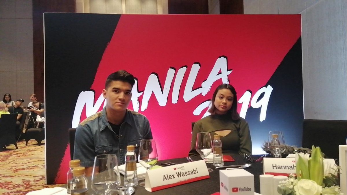 headlinermnl's tweet photo. Comedian @AlexWassabi and lifestyle vlogger @hannahkathleenp share a day in the life of a YouTube content creator and how they beat creative blocks #YTFFPH2019 https://t.co/937aIEI3Vy