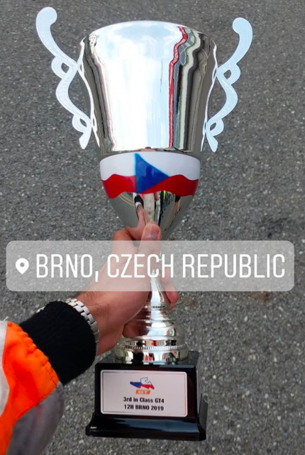 akhilrabindra's tweet photo. Third podium in a row for PROsport Performance in the 24h Series. π Alongside Nico Verdonck & Rodrigue Gillion as we brought the #1 Aston Martin Vantage GT4 home on third at the 12 Brno π₯
#IndianRacer #AstonMartinRacing #PROsportPerformance #24hSeries https://t.co/seg4SrA3Aa