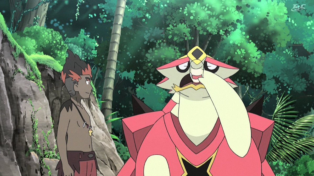 アルコバレーノ Pa Twitter Anipoke Pokemon カキとバクガメス スイレンとアシレーヌ マオとアマージョとの出会いは解ったけどマーマネはとうやってトケデマルをゲットしたのだろう