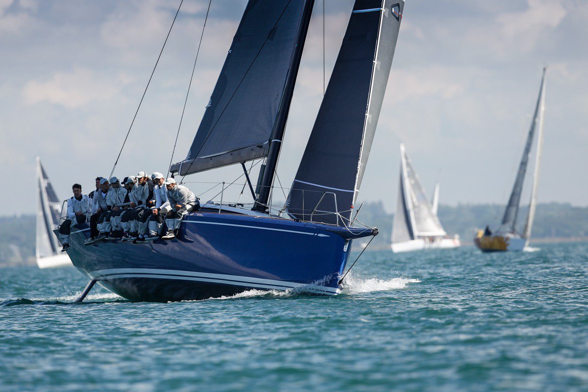 Racing in the 140 strong fleet for the <a href="/RORCRacing/">RORC</a> #MythOfMalham Race, Louis Balcaen's #ClubSwan 50 Balthasar!

Balthasar is currently 2nd place in IRC Zero.

Tracking is available via: yb.tl/mom2019

#ClubSwan #ClubSwan50 #Sailing #rorcracing
© RORC | Paul Wyeth