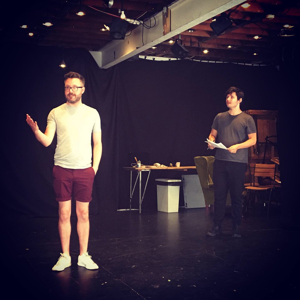Immortality_Ldn's tweet photo. Rehearsals in full swing! T-3 days until opening night! 🙌🎤🔥IMMORTALITY | May 29 - June 1 @draytonarmssw5 Get your tickets now! https://t.co/9t9KAO83ao
•
•
•
#writingcommunity #bankholiday #weekendfun #newmusical #musicaltheatre #londonmusical #londontheatre #electropop #pop https://t.co/a8t3h4tWZI