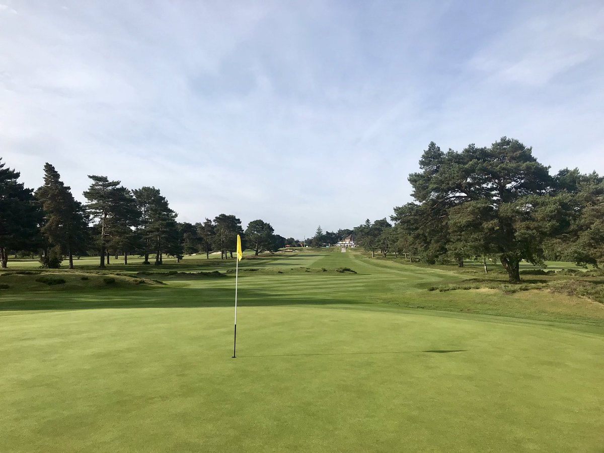 charlesIreland1's tweet photo. Great set up all week from the team @FerndownGC and it’s the mixed open today #festivalofgolf  #top100golfcourse https://t.co/t5ZzAsMOUM