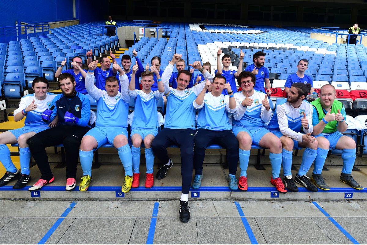 CFCFoundation's tweet photo. ...and that's not it for our Disability Showcase!

Today we are at Stamford Bridge for day two! 😀

#BridgingTheGap https://t.co/Sj6t9SvzOB