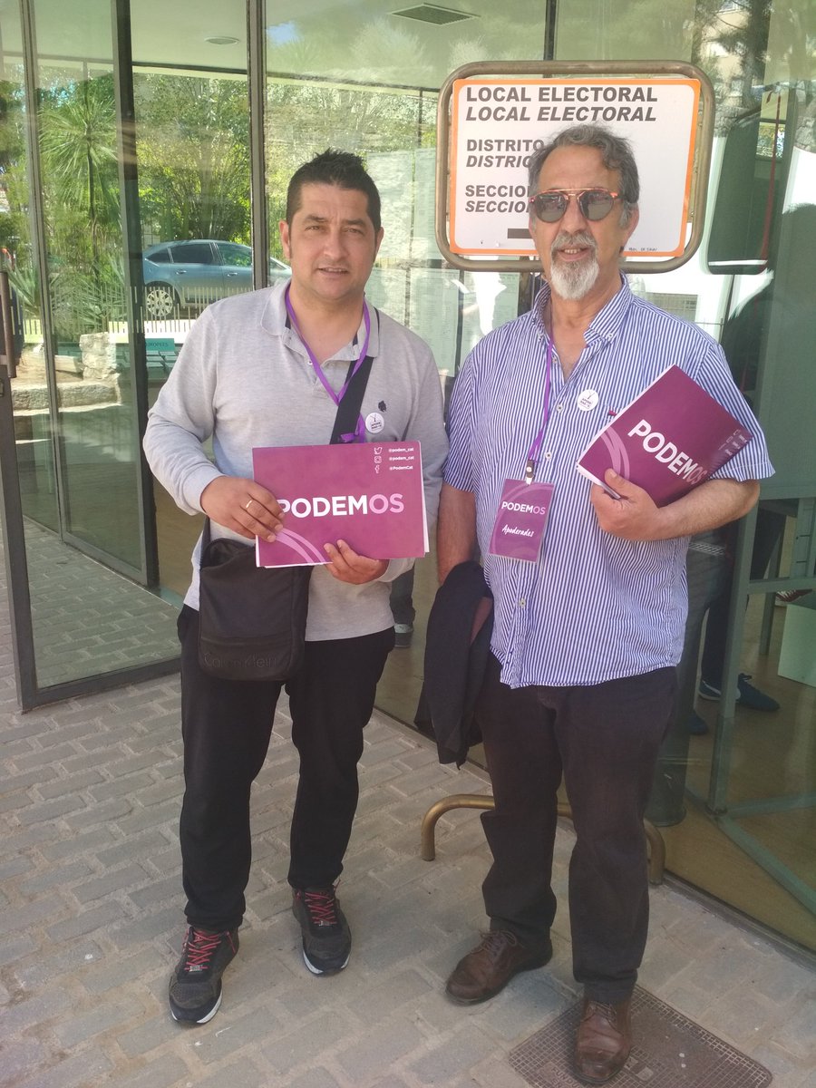 podemsalou's tweet photo. Llegó el gran día!! #SíSePuede26M #UnidesPodem https://t.co/vC8zvv4YqR