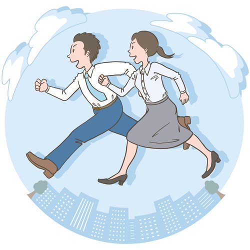 カン丸 בטוויטר 新しい一歩を踏み出そうとしてる男女のイラストです パンフレットの表紙やイメージ画像などにお使いください T Co Rptirtsp8f フリー素材 イラスト 若者支援 進路相談 就職相談 就職活動 受講生募集 新卒 転職 若者 男女 成人式