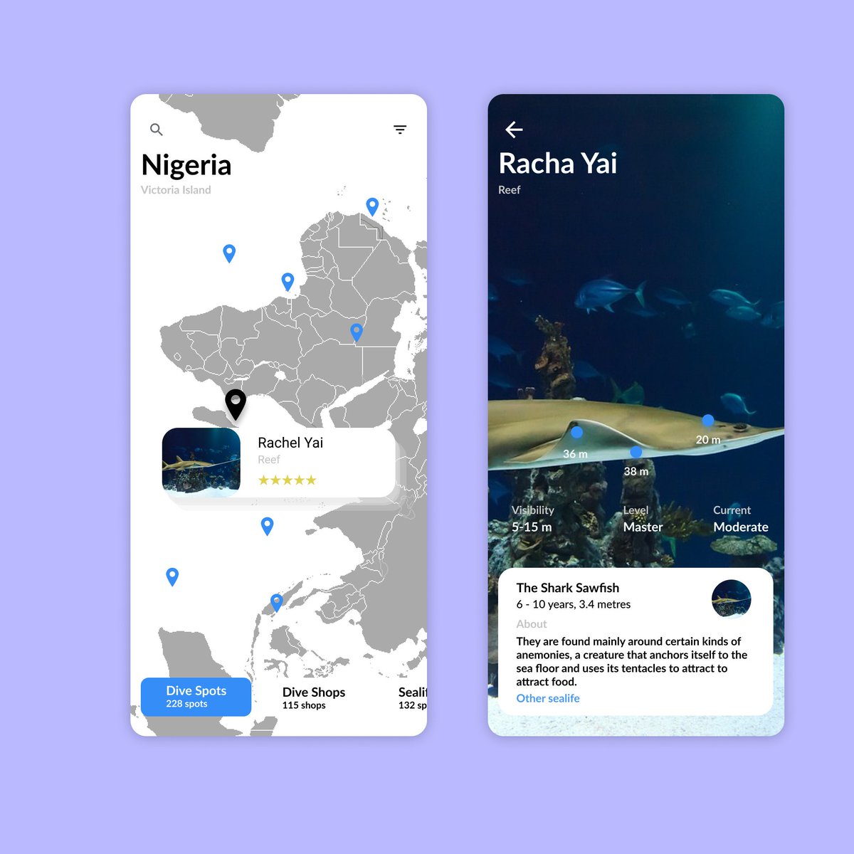 Abbas4khtar's tweet image. RT @kingsleyiheonye: This is an explorer app
How deep can you go?
To avoid the shark?
#designandcode #design #uidesign #uxdesign
