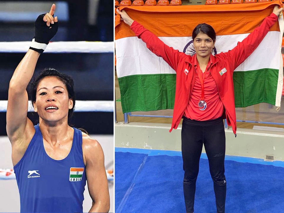 NBT_Sports's tweet photo. #MaryKom #NikhatZareen #IndiaOpenBoxing 🥊
मेरी कॉम अब भी मेरे लिए आदर्श, उनके बयान से हैरान हूं: @nikhat_zareen https://t.co/rtxy4h4huD via @NavbharatTimes https://t.co/rwnCigLUWH