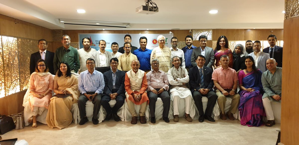 eGLNUS's tweet photo. eGL successfully completed 2 batches (over 8 months) of CXO programmes for 50 IT and ITES companies from Bangladesh. The closing ceremony was held in Dhaka on 25th May, 2019. https://t.co/zfJFkjPlEf