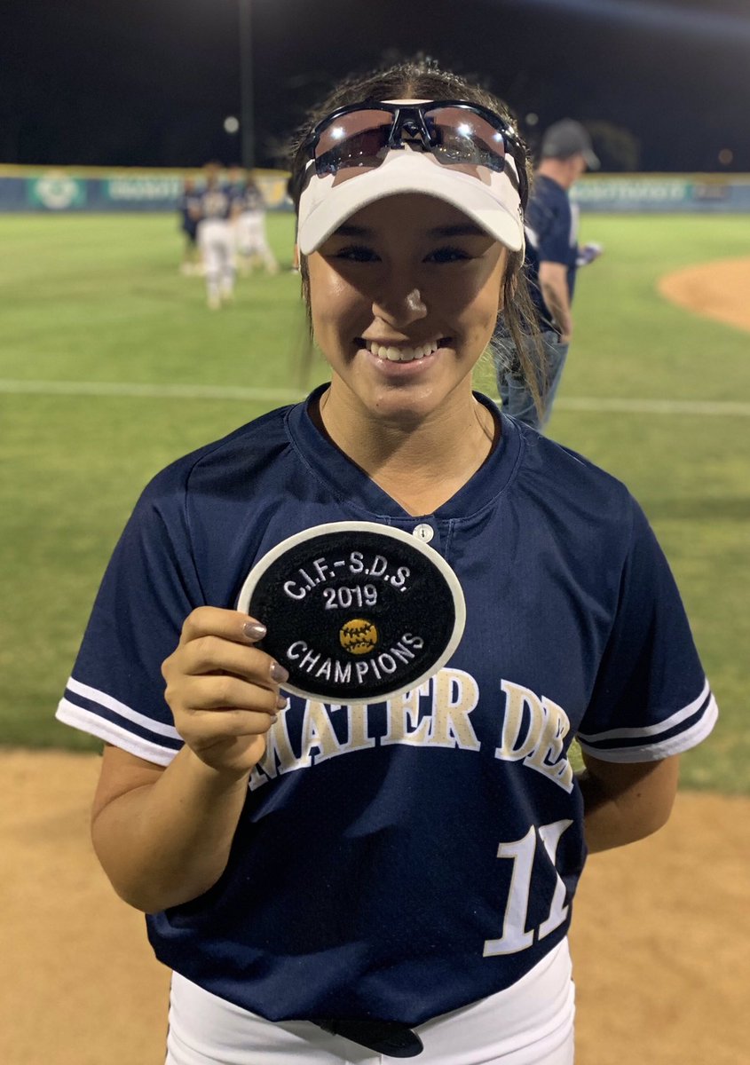 Congrats Alena Ramirez from EC Bullets CA 2020 and your Mater Dei teammates on winning the SD CIF Open Division Championship! #ecbulletsca #ecbullets