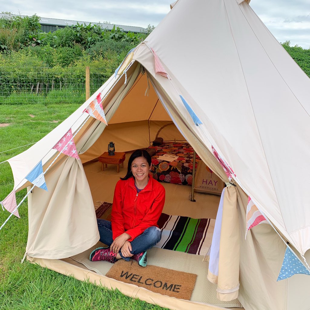 Amy Alipio (@amytravels) on Twitter photo From castle to tent at the Hay Festival. But this is definitely glamping: mattress with thick duvet, rugs, pillows. Theres even flushing toilets and hot showers. #wales #HayFestival2019 <a href="/visitwales/">Visit Wales 🏴</a> <a href="/VisitBritain/">VisitBritain 🇬🇧</a> @fredsyurts From castle to tent at the Hay Festival. But this is definitely glamping: mattress with thick duvet, rugs, pillows. Theres even flushing toilets and hot showers. #wales #HayFestival2019 <a href="/visitwales/">Visit Wales 🏴</a> <a href="/VisitBritain/">VisitBritain 🇬🇧</a> @fredsyurts