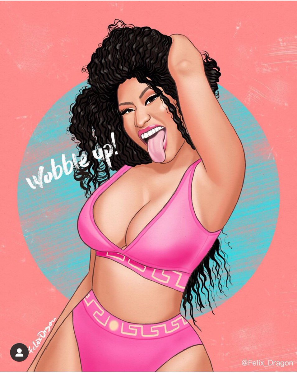 Gang64Nicki's tweet photo. Hi coming soon with my first post!😍
•
• #NickiMinaj #WobbleUpVIDEO #Barbz https://t.co/FRNCQiAAYf