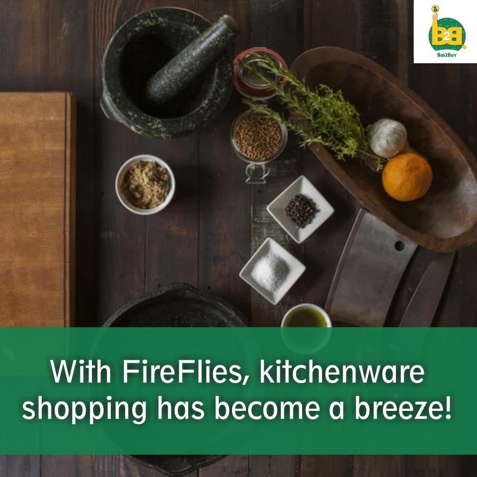 Bid2buy_India's tweet photo. From table runners to serving trays, it's time to upgrade your #kitchenware with FireFlies' intricate collection! Take a look at https://t.co/j6DmsrR8tn
#FireFlies #kitchenwares #servingtrays #diningtableware #Bid2Buy #ShopSmartWithBid2Buy #ecommerce #Eshowroom #HomeDecor https://t.co/4WI7PeOUQf