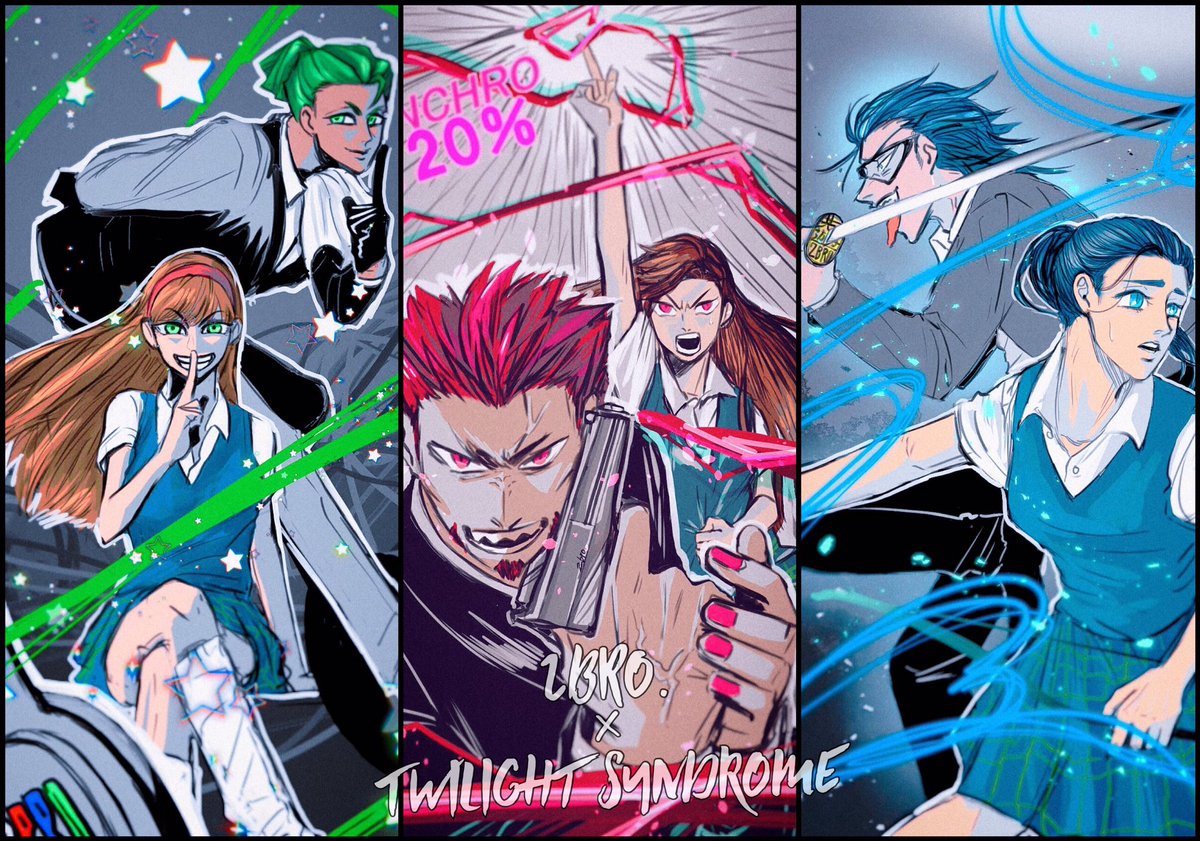 2bropics 3枚まとめた #トワイライトシンドローム #2BRO.
