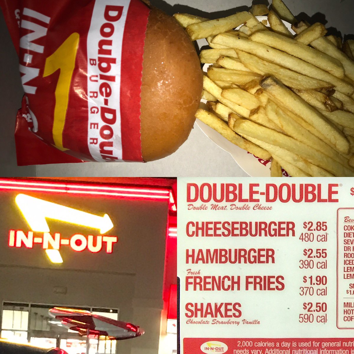 elerianm's tweet image. Yes it’s late, and yes it was a long flight but ... family traditions are important! From the airport straight to In-N-Out.   @Innoutburger18
