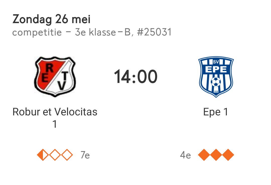 MartijndeHaas33's tweet photo. ⚽️ MATCHDAY ⚽️
@ROBURETVHenkA 1 🆚️ @SVEpe1939 1
🏆 3e klasse B
🏟 Sportpark Kerschoten
📍 Anklaarseweg 330 Apeldoorn
🕑 14:00 uur
🖊 Scheidsrechter dhr. T. Eijkelkamp
📣 #wittebroekenblauwetrui #revanche (1-7) #wordenwe3eofblijvenwe4e (?) #3eperiode #nacompetitie (hebben we al) https://t.co/NIntAIvb8N
