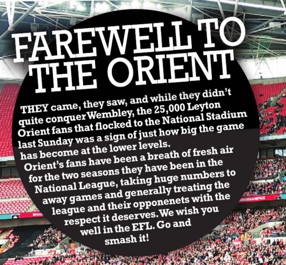 👏👏👏👏👏👏👏👏👏👏👏👏👏👏👏👏👏👏👏👏👏👏👏👏👏👏

FAREWELL TO THE ORIENT...

This is quality from The <a href="/NonLeaguePaper/">The Non-League Paper</a> who bid a farewell to the Orient in their 1,000th edition today.

Good luck for the future! #lofc

👏👏👏👏👏👏👏👏👏👏👏👏👏👏👏👏👏👏👏👏👏👏👏👏👏👏