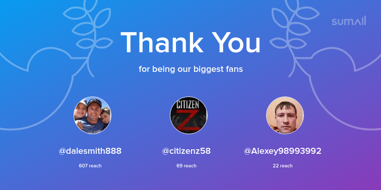 elphyrecoin's tweet photo. Our biggest fans this week: dalesmith888, citizenz58, Alexey98993992. Thank you! via https://t.co/xHElhk8Hb1 https://t.co/WbHCJt5Hvo