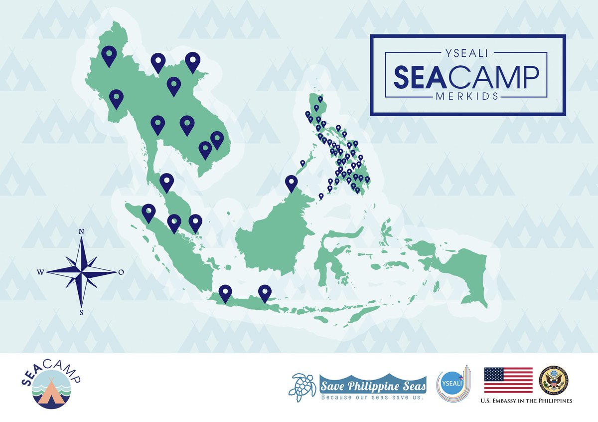 SavePHSeas's tweet photo. 2. SEA Camp: To date, we’ve empowered over 250 youth from all over the Philippines and Southeast Asia to take on larger leadership roles in marine conservation. https://t.co/crH6dpDcWH
