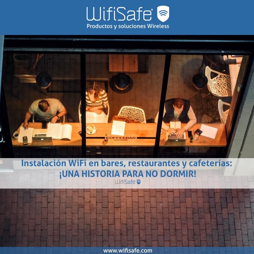 wifisafespain's tweet photo. Instalación #WiFi en #bares, #restaurantes y #cafeterías: ¡UNA HISTORIA PARA NO DORMIR! https://t.co/PV0zLuV9LY #Mayoristas #Distribuidores #soluciones #equipos #WifiSafe #Internet https://t.co/gjEmeYBDxv
